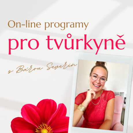 On-line programy pro tvůrkyně s mentorkou Bárou Severin