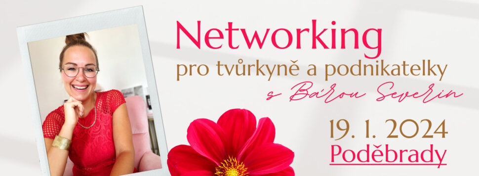 Networking pro tvůrkyně a podnikatelky s Bárou Severin