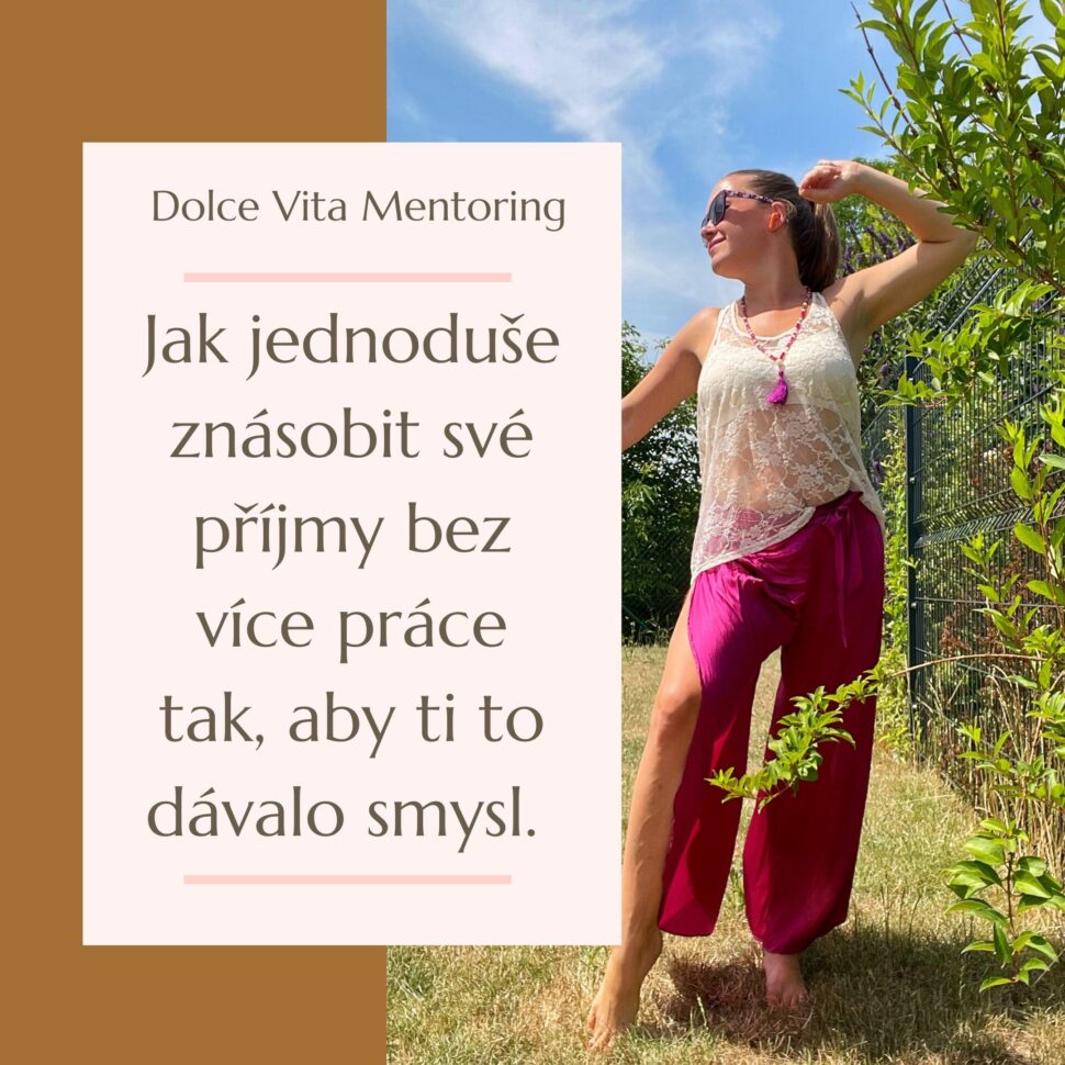 Dolce Vita Mentoring s Bárou Severin