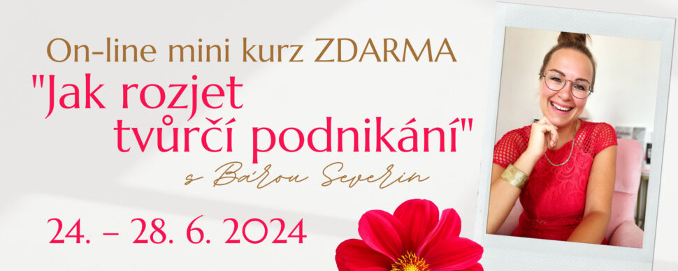 Mini kurz zdarma "Jak rozjet tvůrčí podnikání".