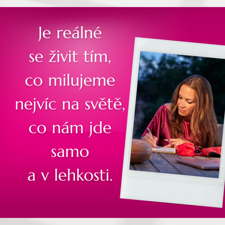Sebevědomá tvůrkyně. On-line program s Bárou Severin.