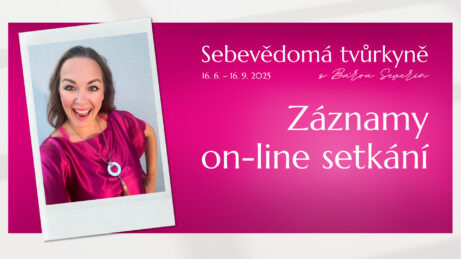 Sebevědomá tvůrkyně. On-line program s Bárou Severin.