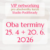 VIP networking pro Absolventky kurzů